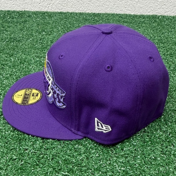 New Era Purple Lakers 59FIFTY Cap - Picture 2 of 6